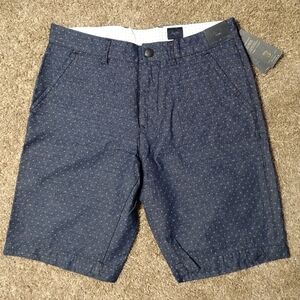 Good Man Brand Polka Dot Indigo Chino Shorts NWT